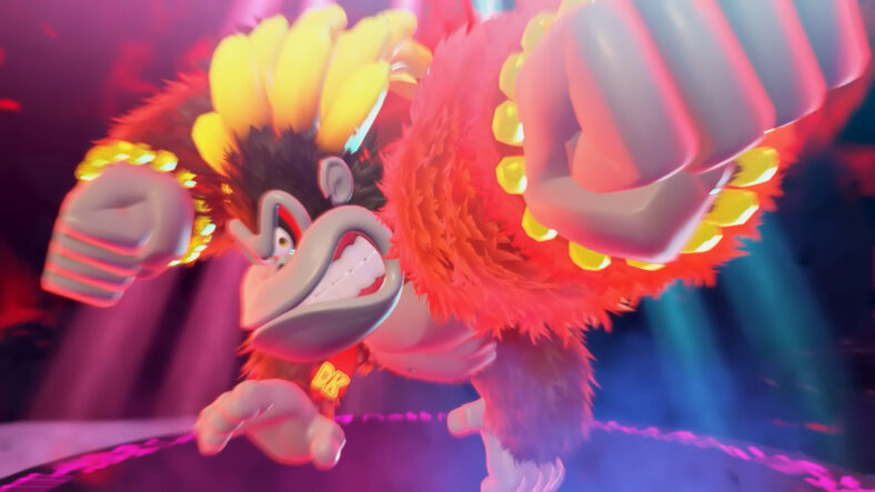 DK (Koji Takeda) goes Super S-ape-an in Donkey Kong Bananza (2025), Nintendo