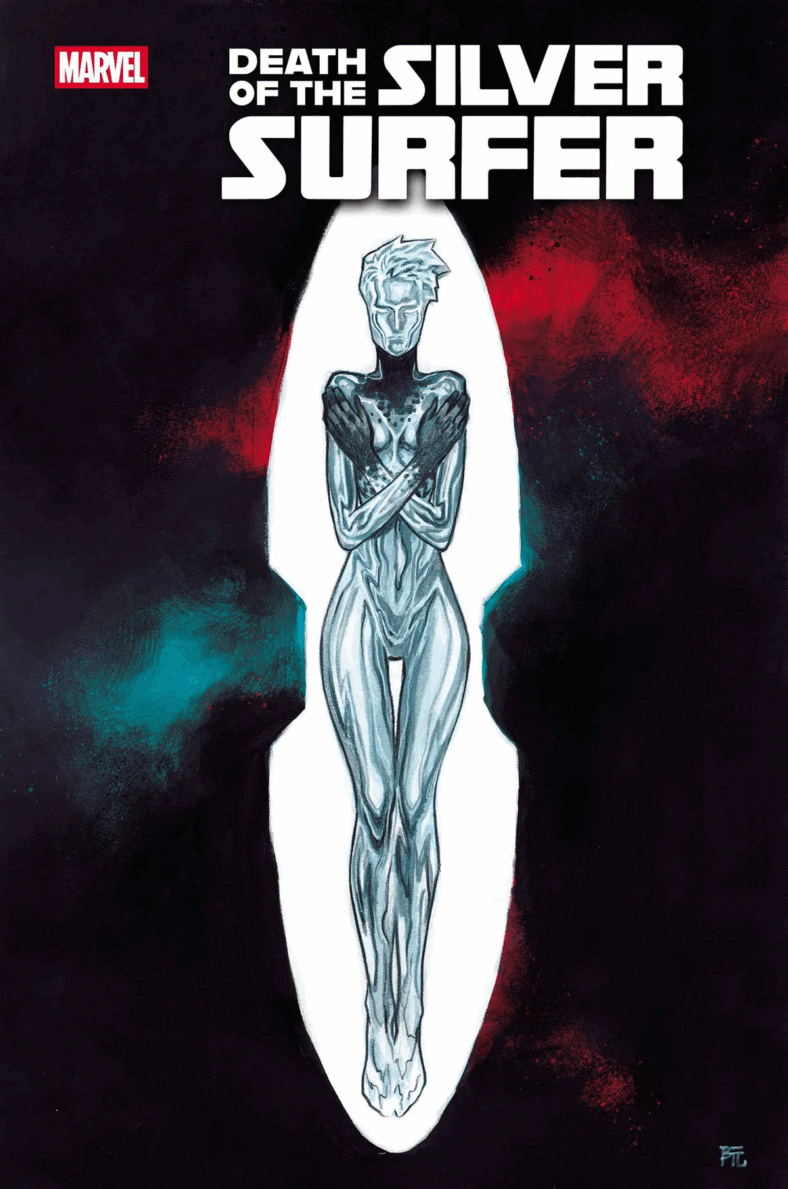 Norrin Radd's female successor graces Dike Ruan's cover to Death of the Silver Surfer Vol. 1 #5 (2025), Marvel Comics