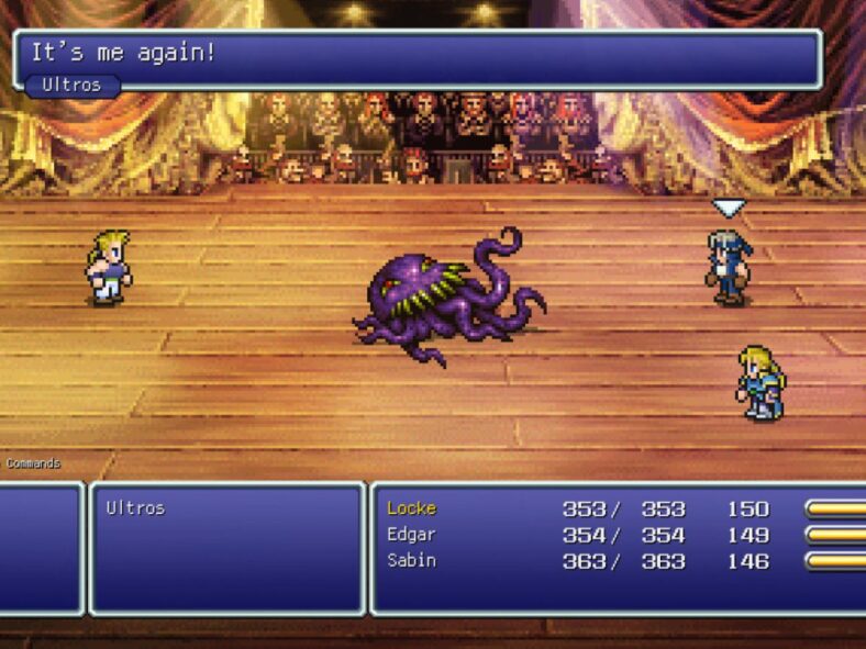 Final Fantasy VI, Square Enix, Screenshot via Steam