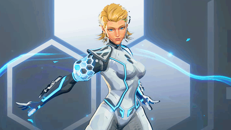 Sue Storm (Suzie Yeung) rallies the Future Foundation in Marvel Rivals (2024), NetEase Games
