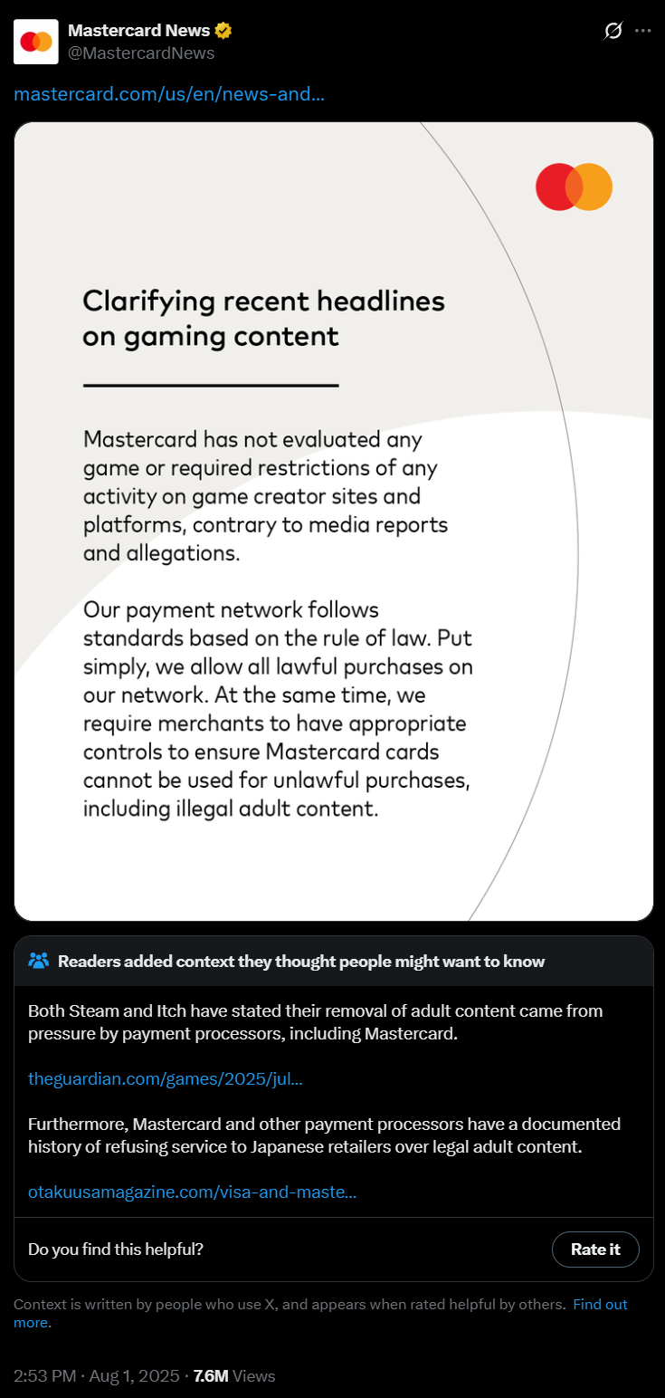 Mastercard News on X