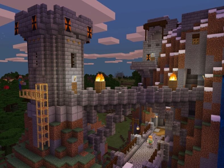 Minecraft (2011), Mojang Studios, Screenshot via Minecraft