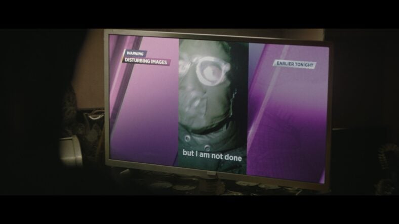 Rats! Riddler (Paul Dano) reaches the masses in The Batman (2022), Warner Bros. Pictures