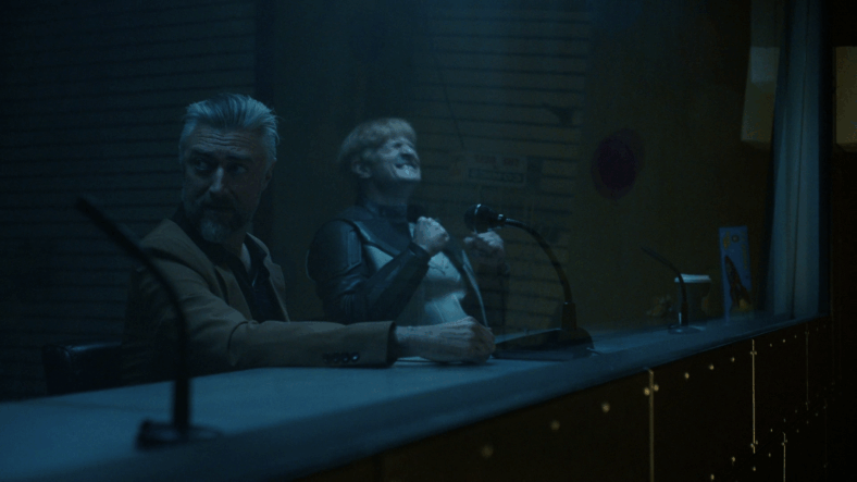 Guy Gardner (Nathan Fillion) can't believe Max Lord (Sean Gunn) trusted him with the A/V setup in Peacemaker Season 2 Episode 1 "The Ties That Grind" (2025), DC Studios