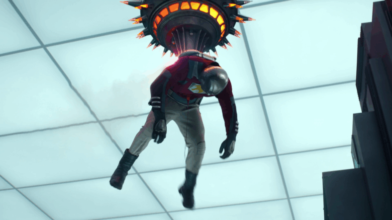 The Earth-2 Peacemaker (John Cena) meets his accidental end in Peacemaker Season 2 Episode 1 "The Ties That Grind" (2025), DC Studios