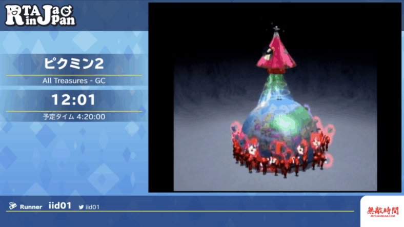 Pikmin 2 (2004) is being played during RTA in Japan Online (2020), YouTube