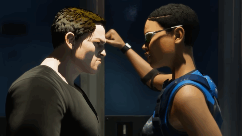 An argument between the Boss and Gwen (Toks Olagundoye) gets heated in Saints Row (2022), Deep Silver