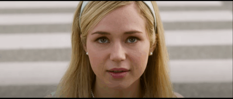 Brec Bassinger looks up toward the future in Final Destination: Bloodlines (2025), Warner Bros. Pictures