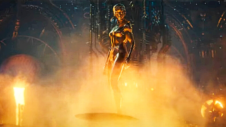 A new Silver Surfer (Julia Garner) rises in The Fantastic Four: First Steps (2025), Marvel Studios