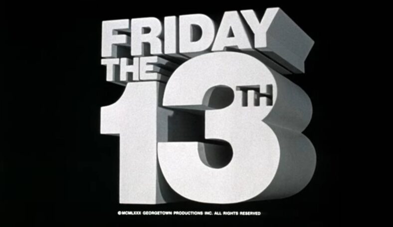 Opening credits and title of Friday the 13th (1980) Paramount Pictures