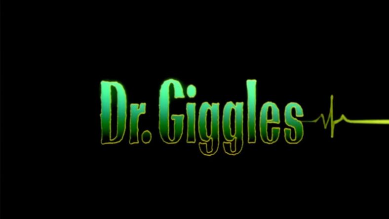 Opening credits/title of Dr. Giggles (1992), Universal Pictures