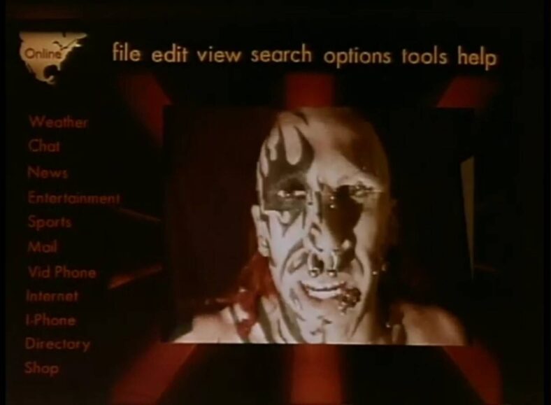 Captain Howdy (Dee Snider) brings the Low-Rez fear in Dee Snider's Strangeland (1998), Artisan Entertainment 