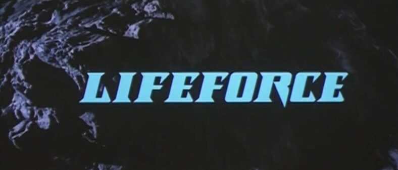 Original, uncut opening title for Lifeforce (1985), Cannon Film Distributors