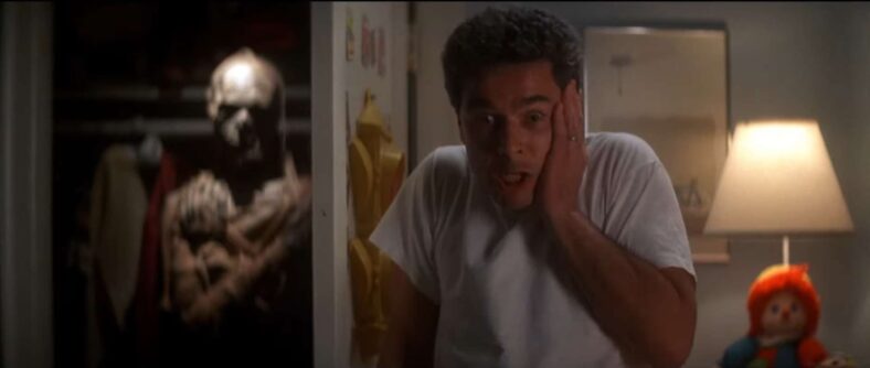 It's father of the year (Stephen Macht) in The Monster Squad (1987), Tri-Star Pictures 