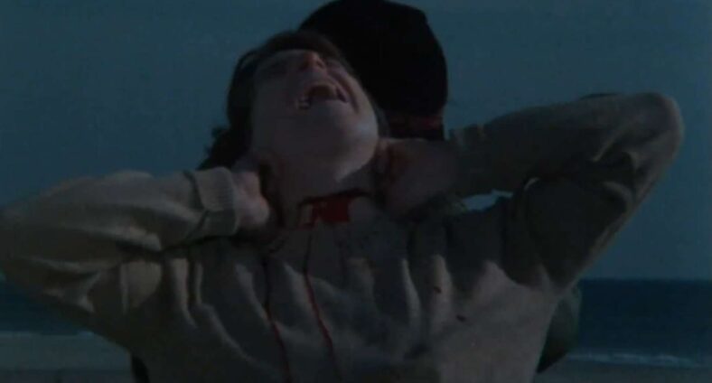 A morning jogger runs out of breath in Maniac (1980), Analysis Film Releasing Corporation 