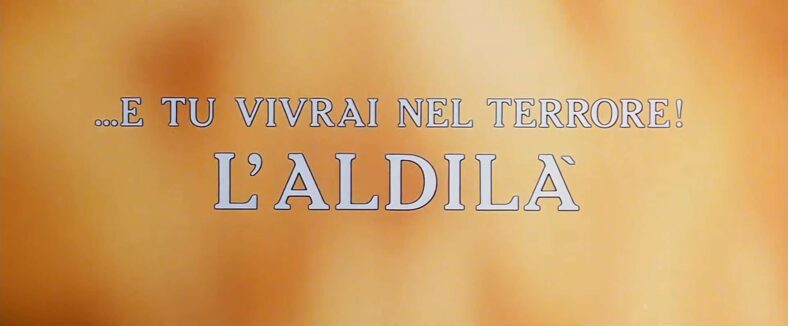 E tu vivrai nel terrore! L'aldilà in Italy, but everywhere else, it's The Beyond (1981), Aquarius Releasing