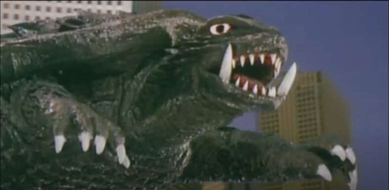Gamera goes on a scenic tour of Tokyo in Gamera: Super Monster (1980), Daiei Film