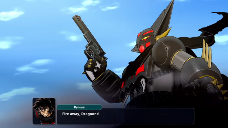 Ryoma Nagare (Hideo Ishikawa) is ready to defeat evil with the power of friendship and this gun he found in Super Robot Wars Y (2025), Bandai Namco Forge Digitals