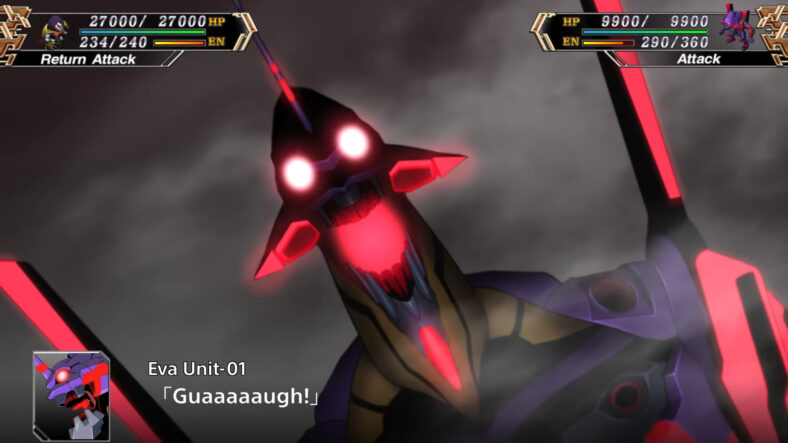 Unit-01 goes berserk in Super Robot Wars 30 (2021), Bandai Namco Forge Digital