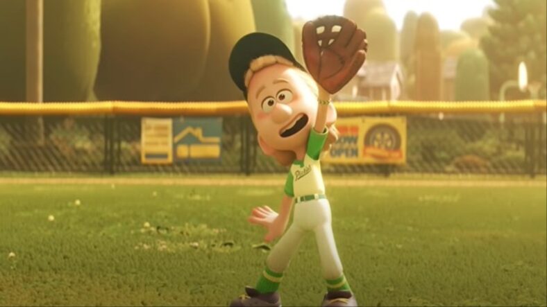 The catcher in Pixar's Win or Lose in 2024 trailer-Pixar