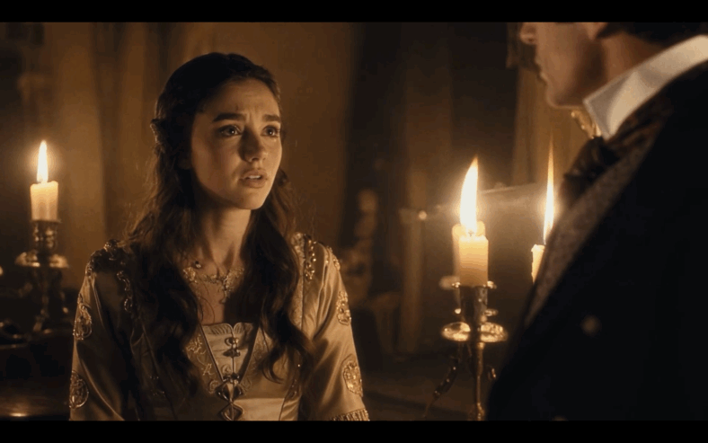 AI product 'Tilly Norwood' in period romance film via Particle6