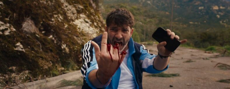 Tony (Kevin Glynn) is missing a few fingers in Coyotes (2025), Aura Entertainment