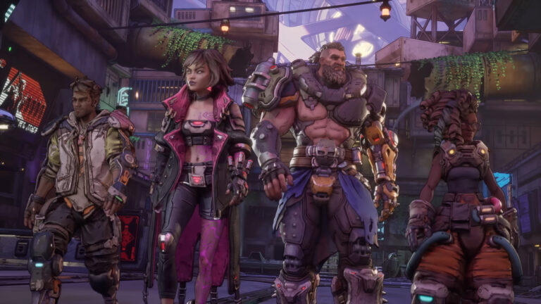 The latest crew of playable characters assemble in Borderlands 4 (TBA), Gearbox Software