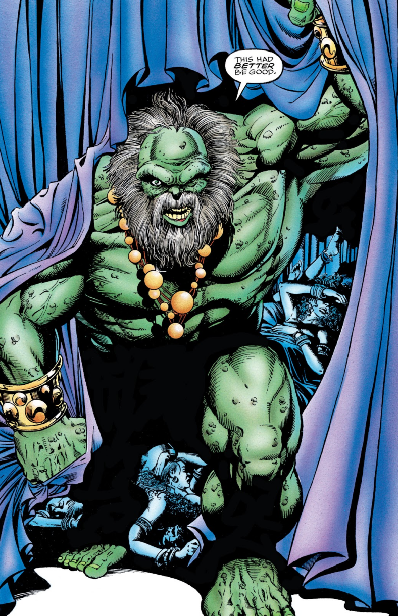 The Maestro steps forth in Hulk: Future Imperfect Vol. 1 #1 (1992), Marvel Comics. Words by Peter David, art by George Pérez, Tom Smith, and Joe Rosen.