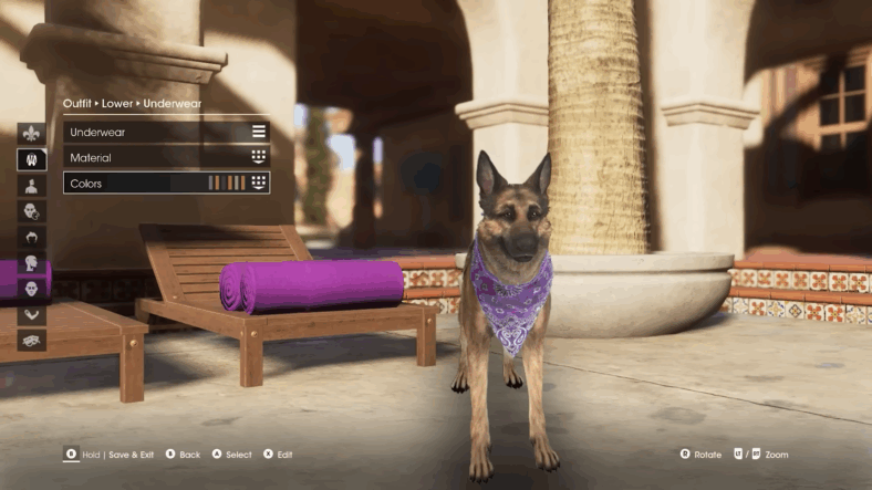 A customizable dog homie in the vertical slice in Saints Row (Unreleased Alpha Build), Deep Silver Volition