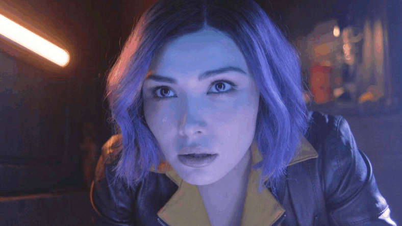 Faye (Daniella Pineda) learns of Kimmie's (Molly Moriarty) kidnapping in Cowboy Bebop Season 1 Episode 10 "Supernova Symphony" (2021), Netflix