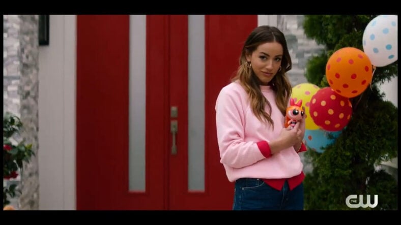 Blossom (Chloe Bennet) reminisces about her childhood in Powerpuff (Cancelled), The CW