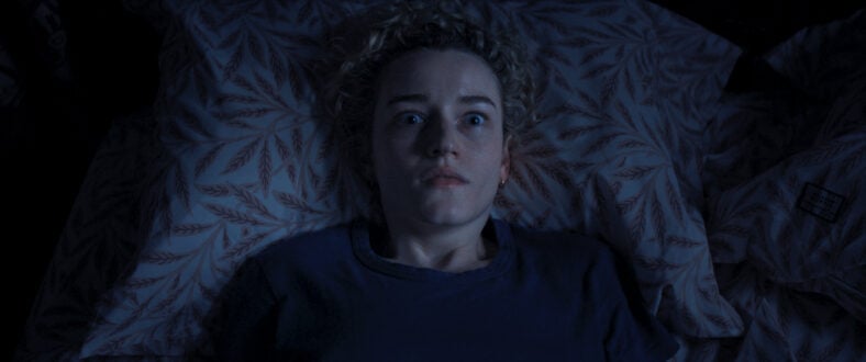 Julia Garner as Justine Gandy in Weapons. Image courtesy of Warner Bros. Pictures