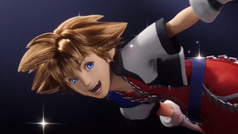 Sora (Haley Joel Osment) arrives to defeat the Heartless in Super Smash Bros. Ultimate (2018), Nintendo