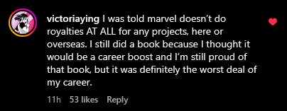 Numerous industry artists pour out to criticize Marvel Comics for financially mistreating its artists.