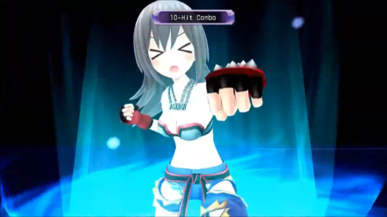 Tekken (Mikako Komatsu) unleashes her might in Hyperdimension Neptunia Re;Birth 1 (2014), Compile Heart/Idea Factory