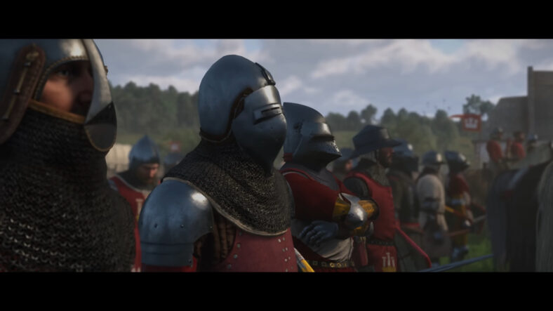 A cadre of Czech soldiers amass for a fight in Kingdom Come: Deliverance II (2025), Warhorse Studios