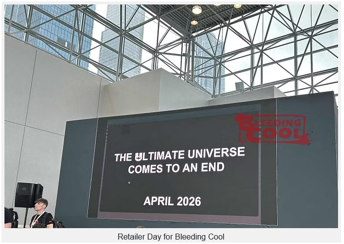 Marvel Comics teases the end of the Ultimate Universe at New York Comic Con 2025 (via Bleeding Cool)