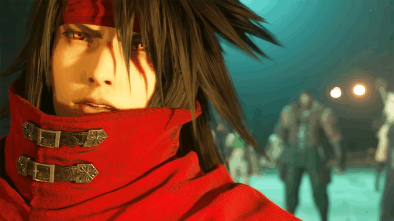 Vincent Valentine (Shôgo Suzuki) joins the team in Final Fantasy VII Rebirth (2023), Square Enix